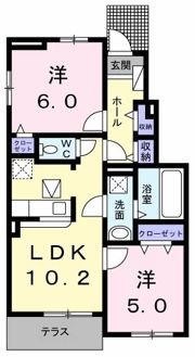 パティオ・YSの間取り画像