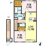 エレガンテ フィオーレの間取り画像