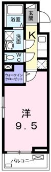 ビレッヂ飯田Ⅰの間取り画像