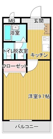 フィネス喜光地の間取り画像