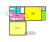 レティーフ田島の間取り画像