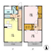 ソレール Cの間取り画像