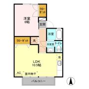リバージュ Aの間取り画像