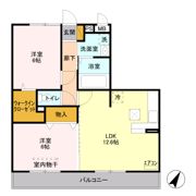 エントピア Ⅲの間取り画像