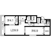 FLORES澄川の間取り画像