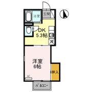 コーポ岡田の間取り画像