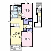 メゾンド・アルドールAの間取り画像