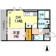 ENCOURAGER（ｱﾝｸﾚｰｼﾞｭ）の間取り画像