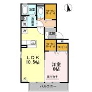 リシェス新山口の間取り画像