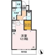 ロイヤルコート A棟の間取り画像