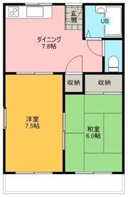 メゾン楠の間取り画像