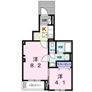 セピアコート宮前Ⅰの間取り画像