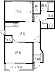 ニューアドニスの間取り画像