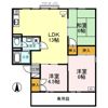 セジュール北八代 A棟の間取り画像