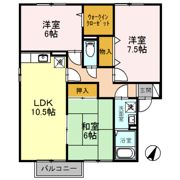 グリーンハイツの間取り画像
