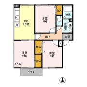 パセオみずほ台 ⅡABの間取り画像