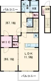 アルブルシャルマンの間取り画像