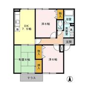 パセオみずほ台 ⅡABの間取り画像