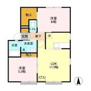 グランメール A棟の間取り画像