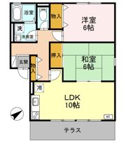 メゾンドクールの間取り画像