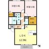 パインハイツ A棟の間取り画像