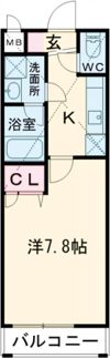 フジパレスしんしゅうの間取り画像