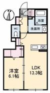 レザンオークスの間取り画像