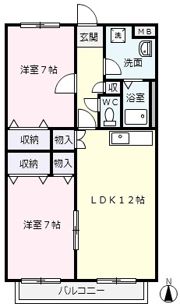 ア・ドリーム星ヶ丘南の間取り画像