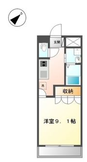 メゾン花水木の間取り画像