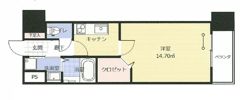 アークデュオ福島万世町の間取り画像