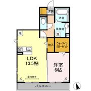 シャトー錦の間取り画像