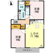 レフィナード A棟の間取り画像