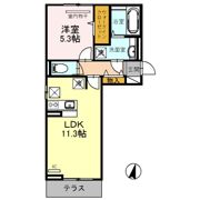 エスペランサ四番館の間取り画像
