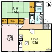 EAST NONAMI 弐番館の間取り画像