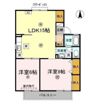 セジュール村田の間取り画像