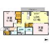 ブランネージュ中川 A棟の間取り画像