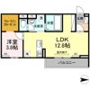 ブランネージュ中川 B棟の間取り画像