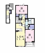 クラシオンの間取り画像