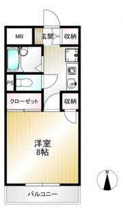 ハイシティー堀南の間取り画像