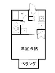 若葉コートの間取り画像