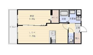 プレージョ元魚の間取り画像