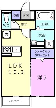 シャルマントリシティの間取り画像