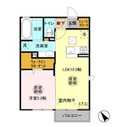 ボナール Aの間取り画像