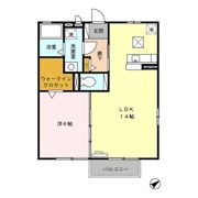 リビングタウン四日市芝田 Aの間取り画像