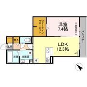 エトワール古城の間取り画像