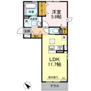 レジデンス下南部の間取り画像