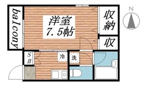 マイム21の間取り画像