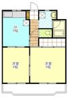 マンションレインボー2の間取り画像