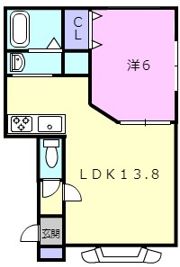 レスミルズⅡの間取り画像