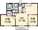 グランシードM. S Aの間取り画像